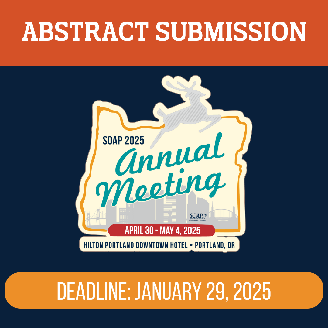 2025 SOAP Annual Meeting Abstract Submission Open